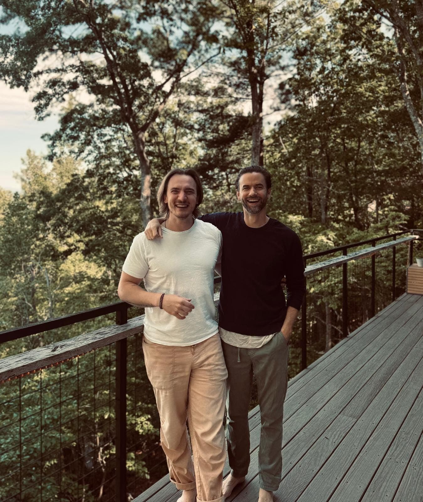 Justin and Gerhard